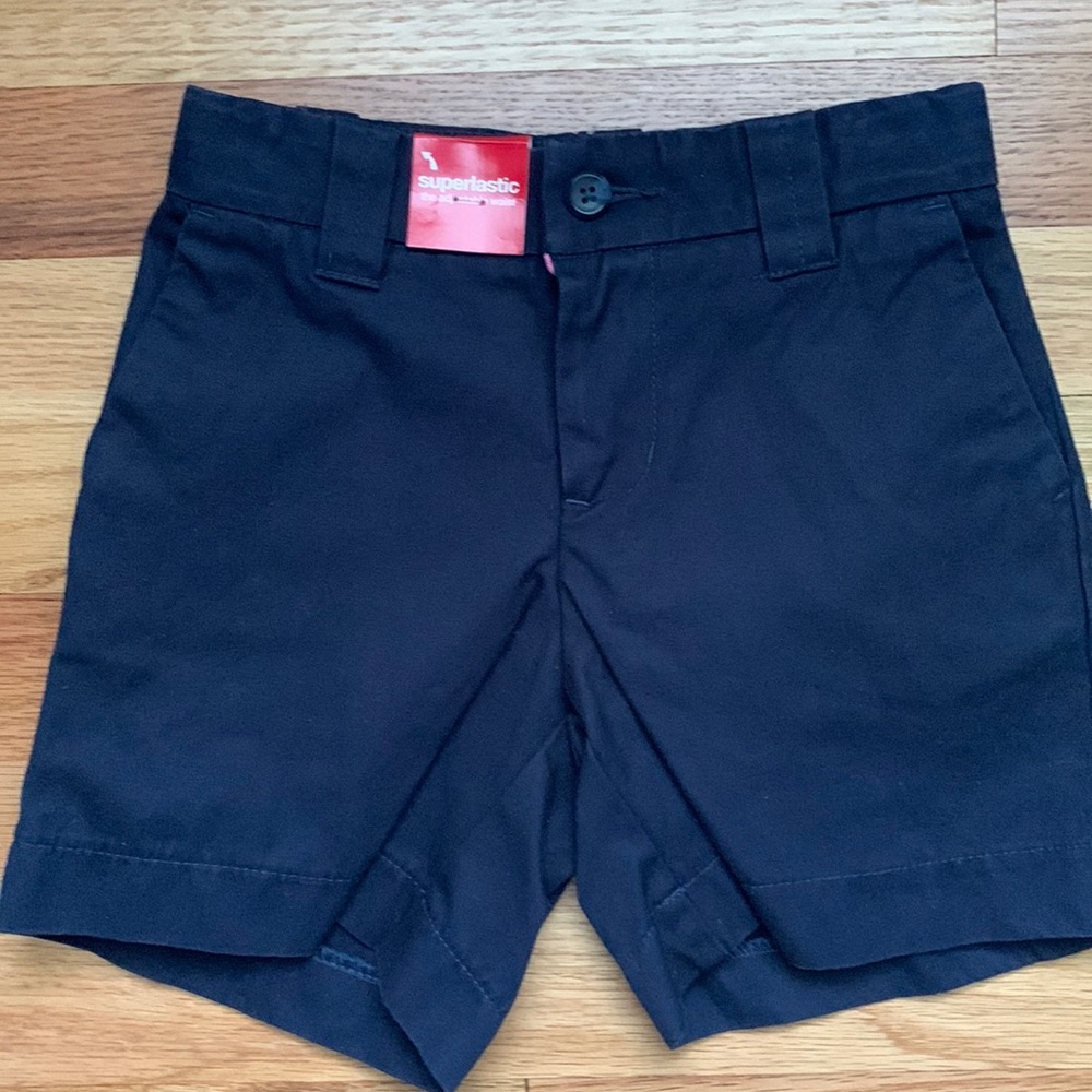🌺 NWT GAP Adjustable Waist Navy Shorts Sz 5